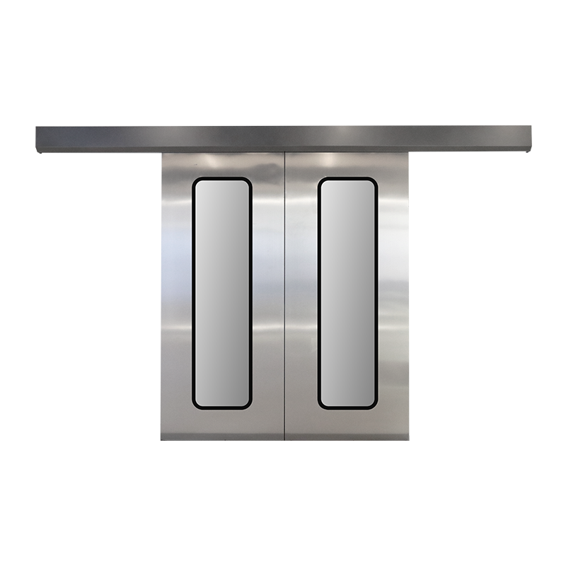 باب منزلق أوتوماتيكي من الفولاذ المقاوم للصدأ